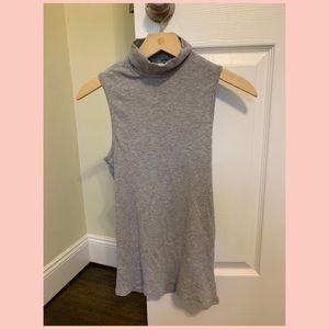 Three Athleta Turtle Neck Tank Tops, Size S